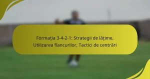 Formația 3-4-2-1: Strategii de lățime, Utilizarea flancurilor, Tactici de centrări